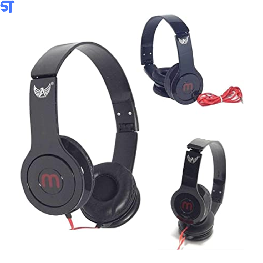 HeadPhone Com Conector P2 ALTOMEX Preto- A-888