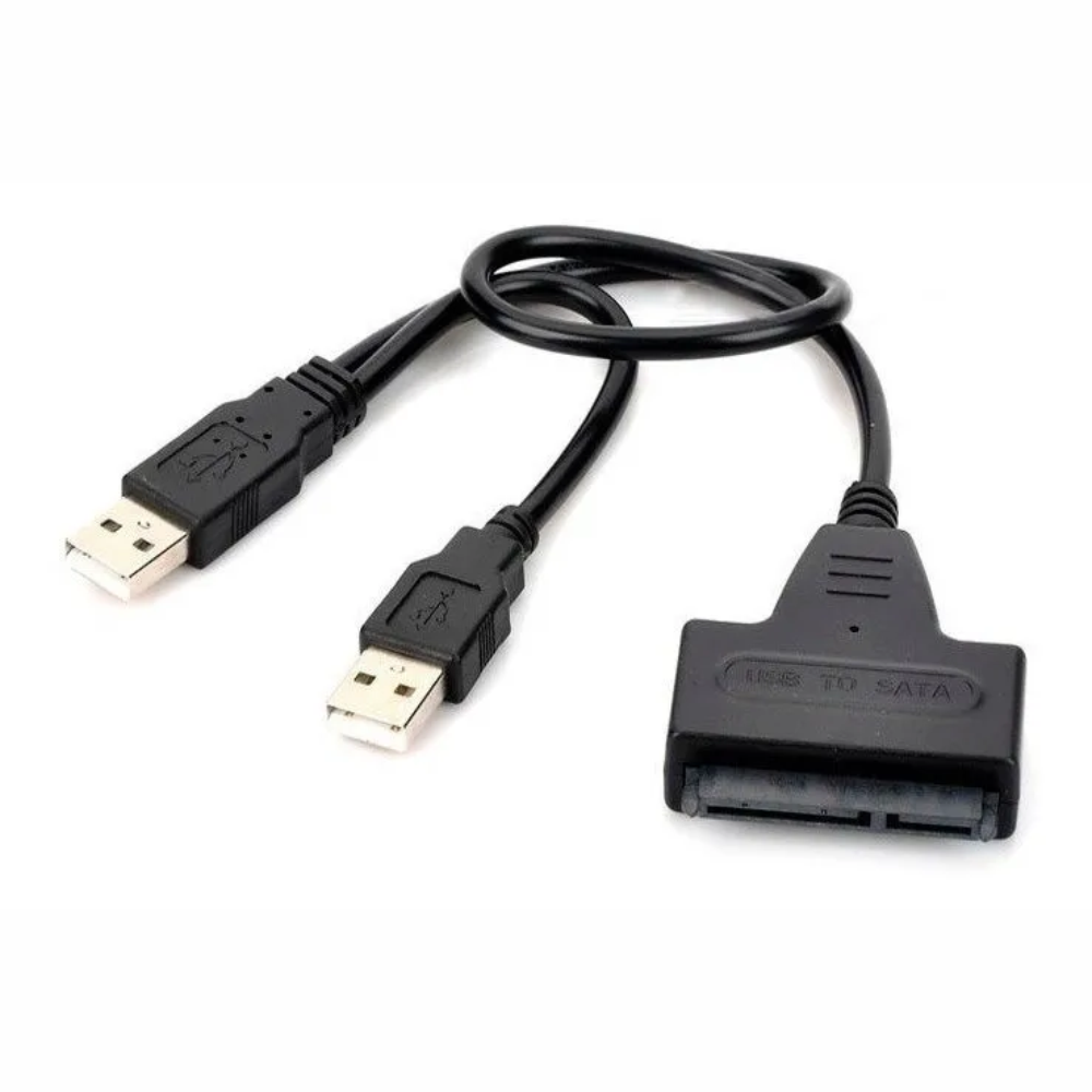 Adaptador Cabo Sata Para Usb 2.0 Suporta Até 2Tb Input 12V 2A Rxd-339U2