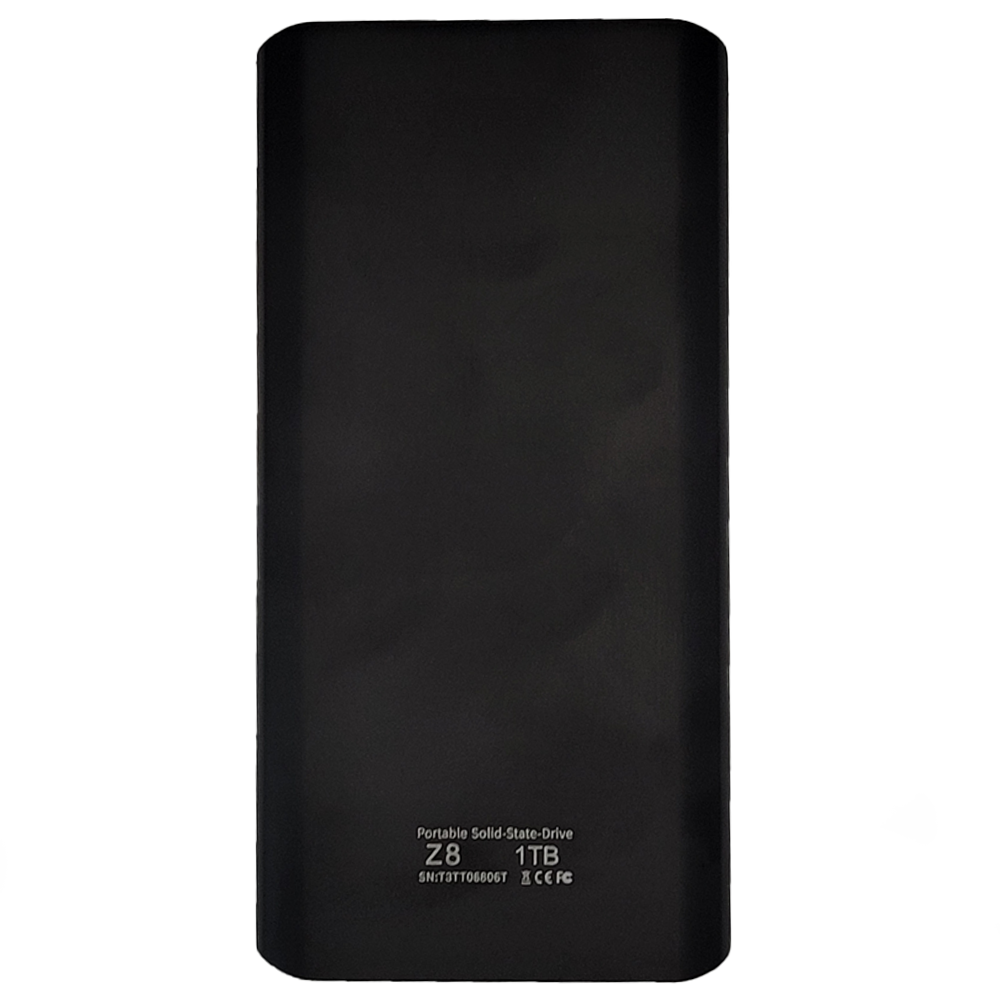 SSD SATA Externo USB 3.2 Tipo C  1TB Netac Z8 Leitura 550Mb/s e 480Mb/s De Escrita