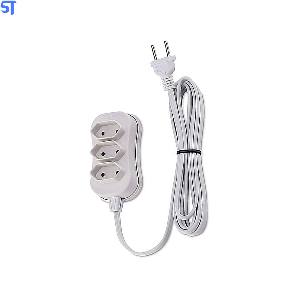 Extensão Elétrica 3 Tomadas 1.5 Metros Knup SL7013