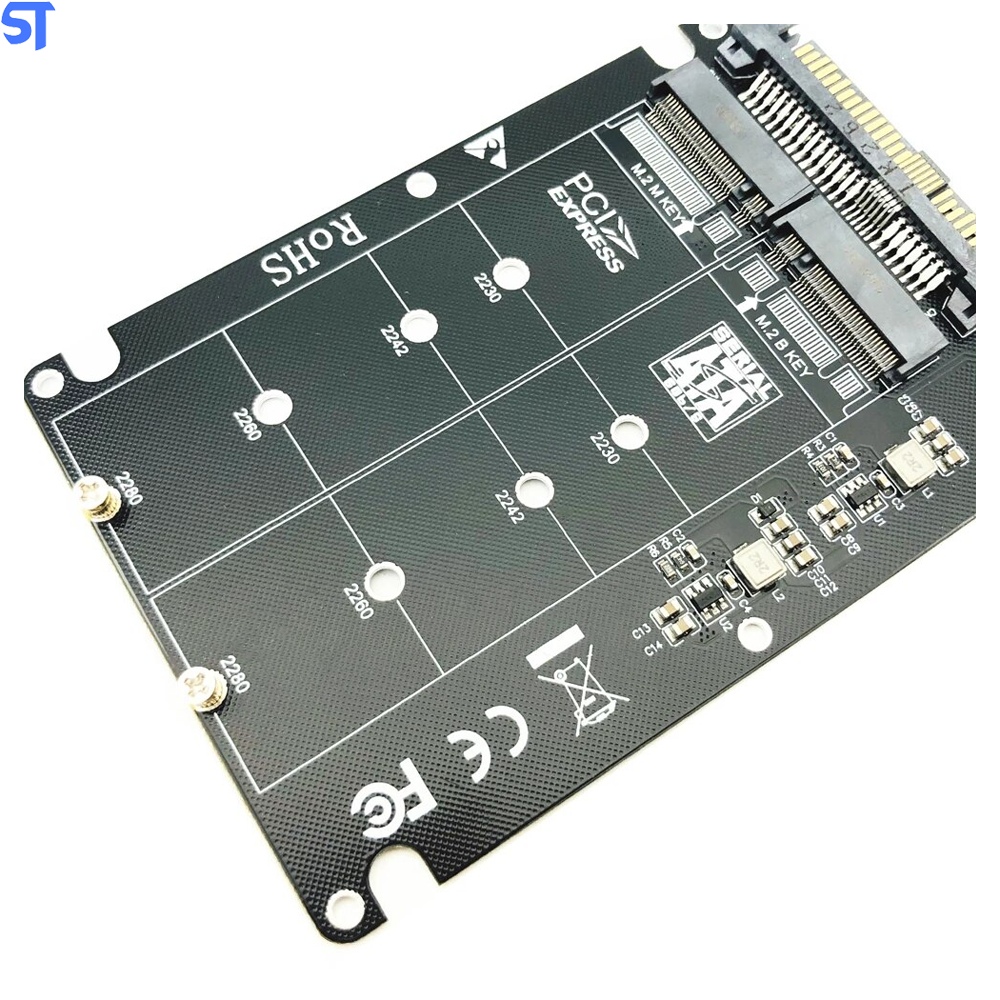 Adaptador 2 em 1 Ssd M.2 Nvme Para Sata AC4832