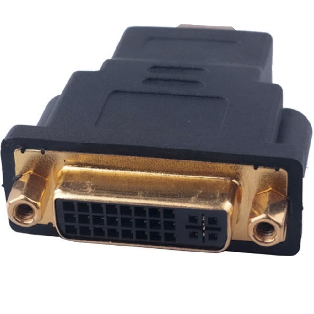 Adaptador Conector Dvi 24+5 Femea x Hdmi Macho - Elistooop