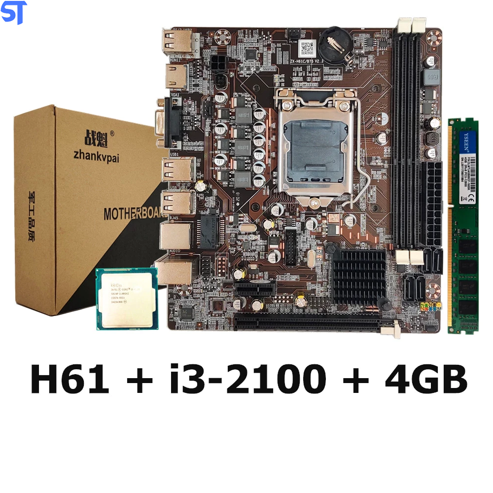 Micro Computador Core i3 - HD SSD 240GB- Memória Ram 4GB- Placa Pci Express Serial 2 Portas Db9 Kp-T89