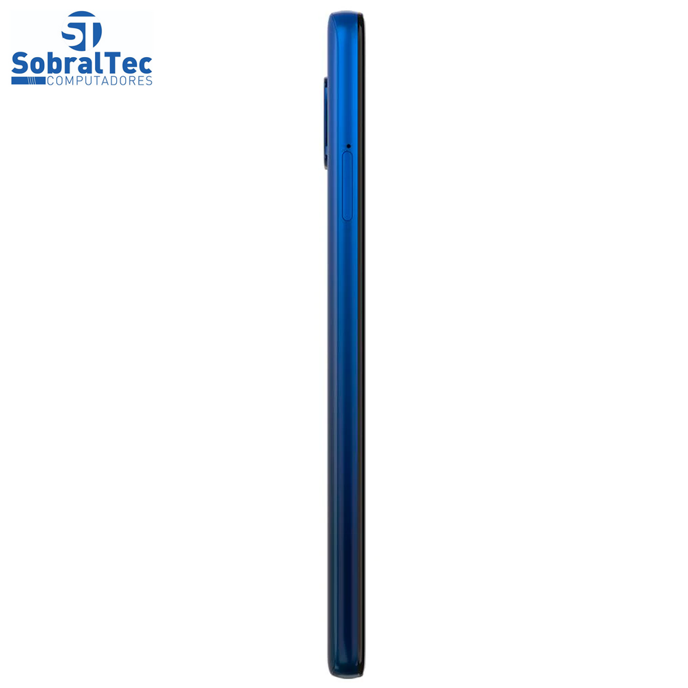 Smartphone Motorola Moto E7 Plus Azul Navy 64GB, 4GB RAM, Tela de 6.5”, Câmera Traseira Dupla, Android 10