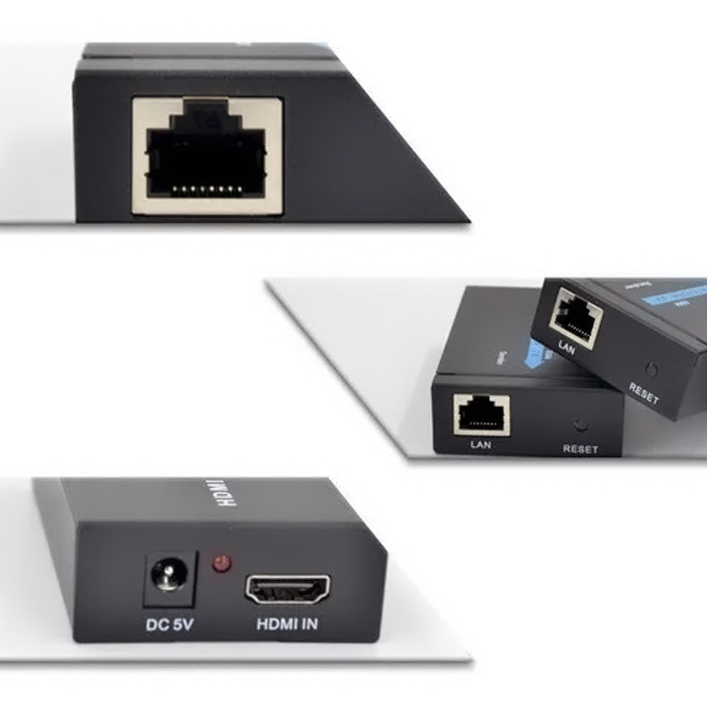 Extensor Hdmi 60 Metros X Rj45 Cat5e/cat-6 3d 1080p Full Hd