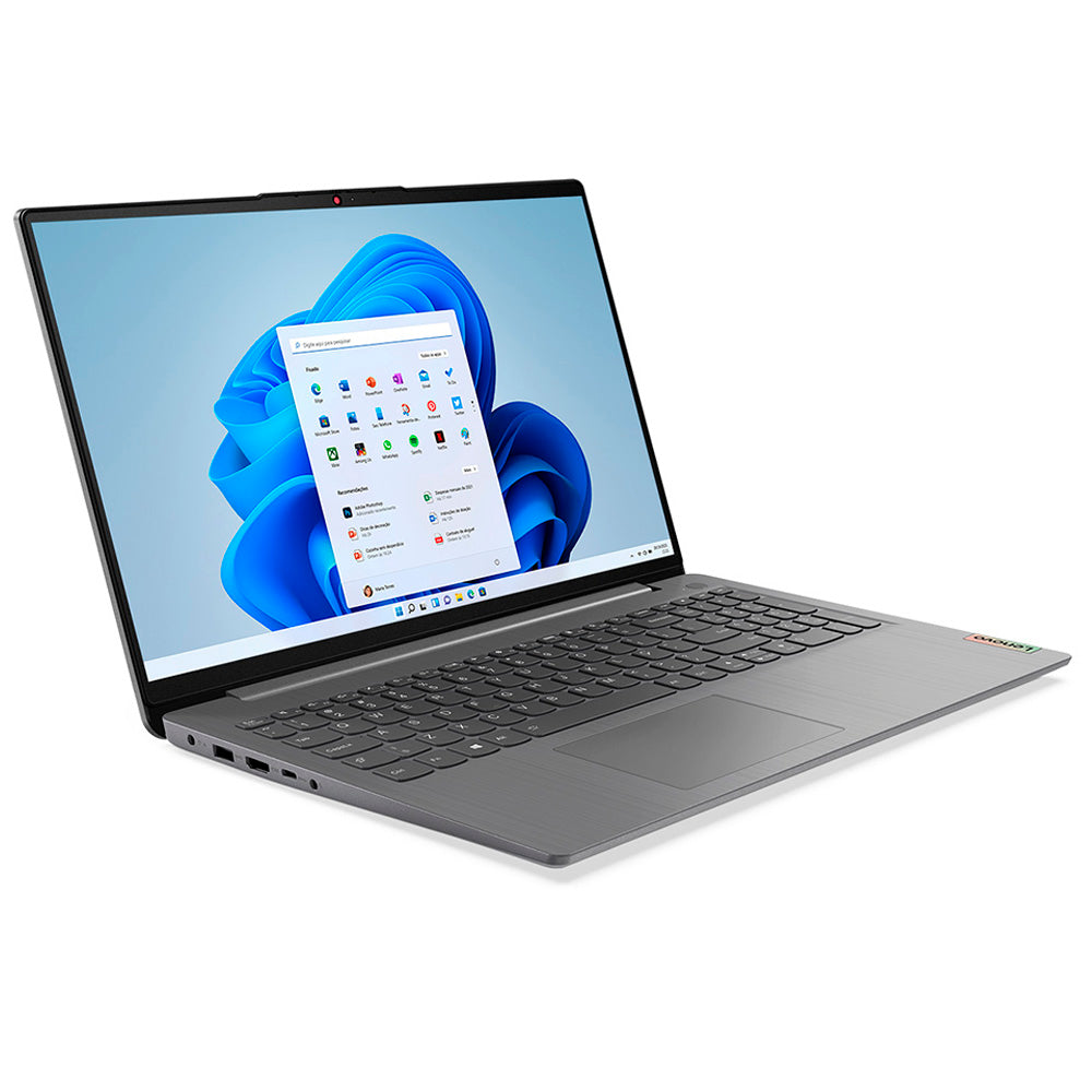 Notebook Lenovo ideapad 3i, Intel Core i3 1115G4, 8GB, 256GB SSD, Tela de 15,6