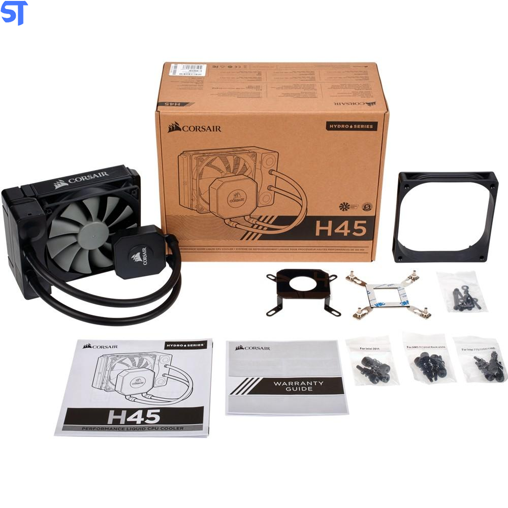 WaterCooler Corsair Hydro Series High Performance H45, 120mm - CW-9060028-WW