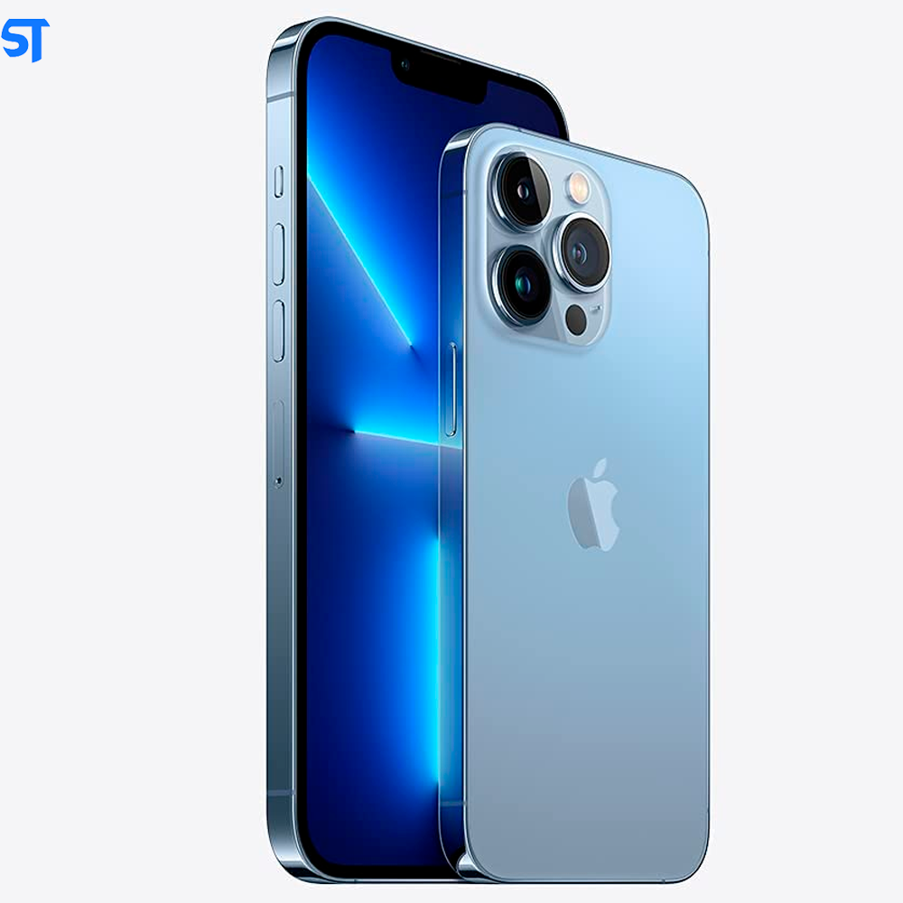 iPhone 13 Pro Max Apple (512GB) Azul Sierra, Tela de 6,7”, 5G e Câmera Pro de 12 MP