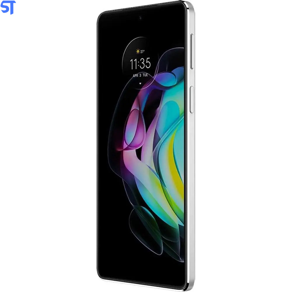 Smartphone Motorola Edge 20 128GB 5G Wi-Fi Tela 6,7'' Dual Chip 8GB RAM Câmera Tripla + Selfie 32MP - Branco