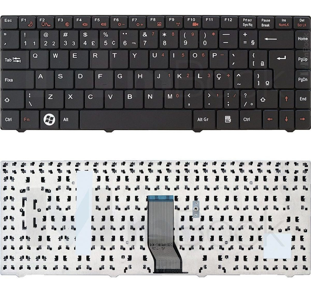 Teclado Notebook Semp Toshiba Is1412 1413 1414 1422 Com Ç