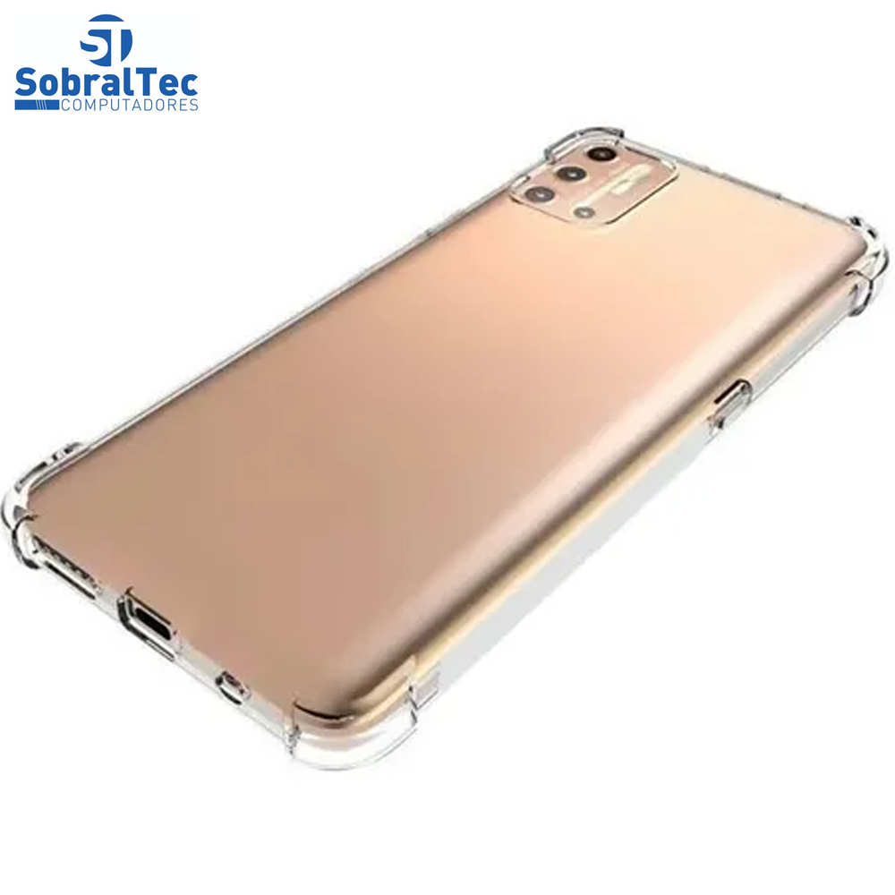 Capa De Silicone Transparente Anti Impacto Moto G9/Plus