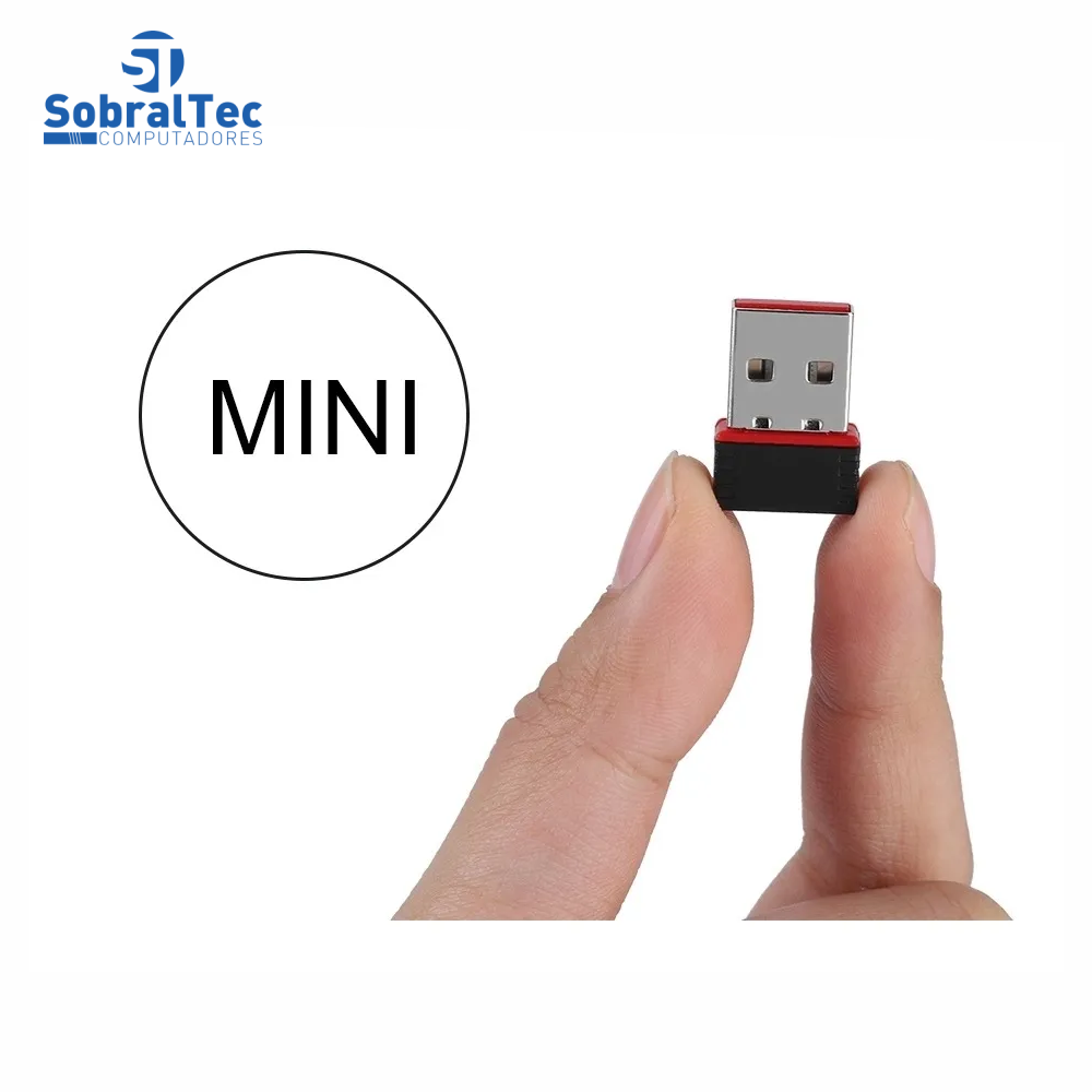 Nano Adaptador USB WiFi Ethernet Dongle WiFi Dongle 300Mbps 802.11n