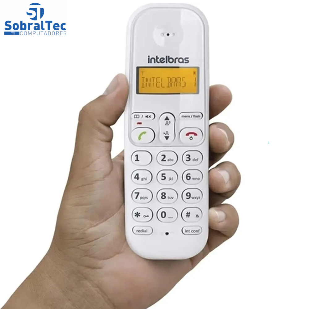 Telefone Sem Fio Intelbras TS 3110 VM Intelbras Branco
