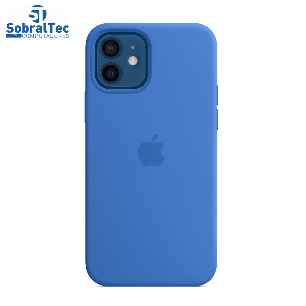 Case De Silicone Para iPhone 12 e 12 Pro
