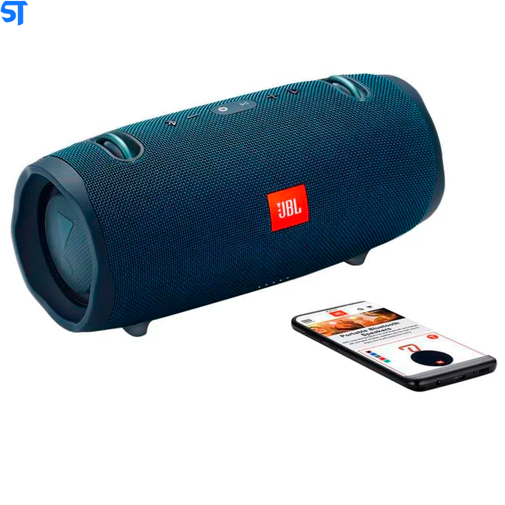 Caixa de Som Bluetooth JBL Xtreme 2 à Prova dÁgua - Portátil 40W- Azul
