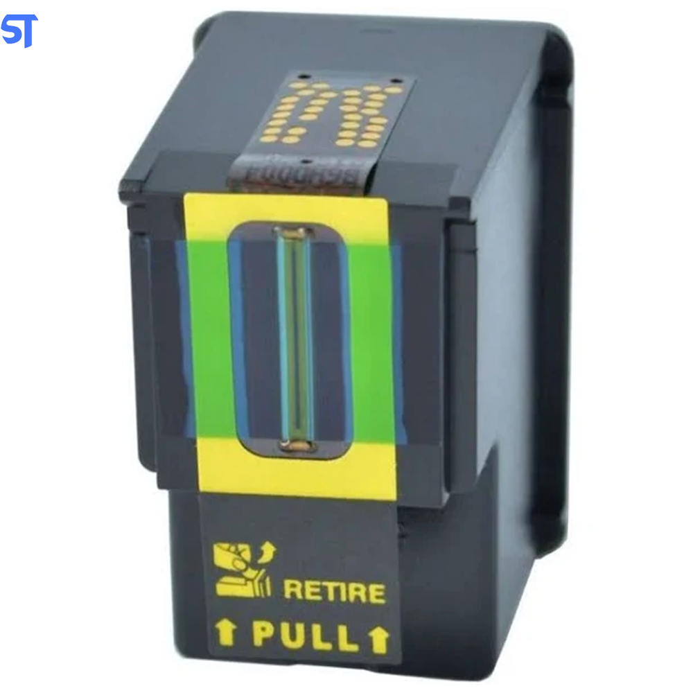 Cartucho De Tinta 60XL Black Compatível Com Hp Deskjet 60 Preto C4680 10ML
