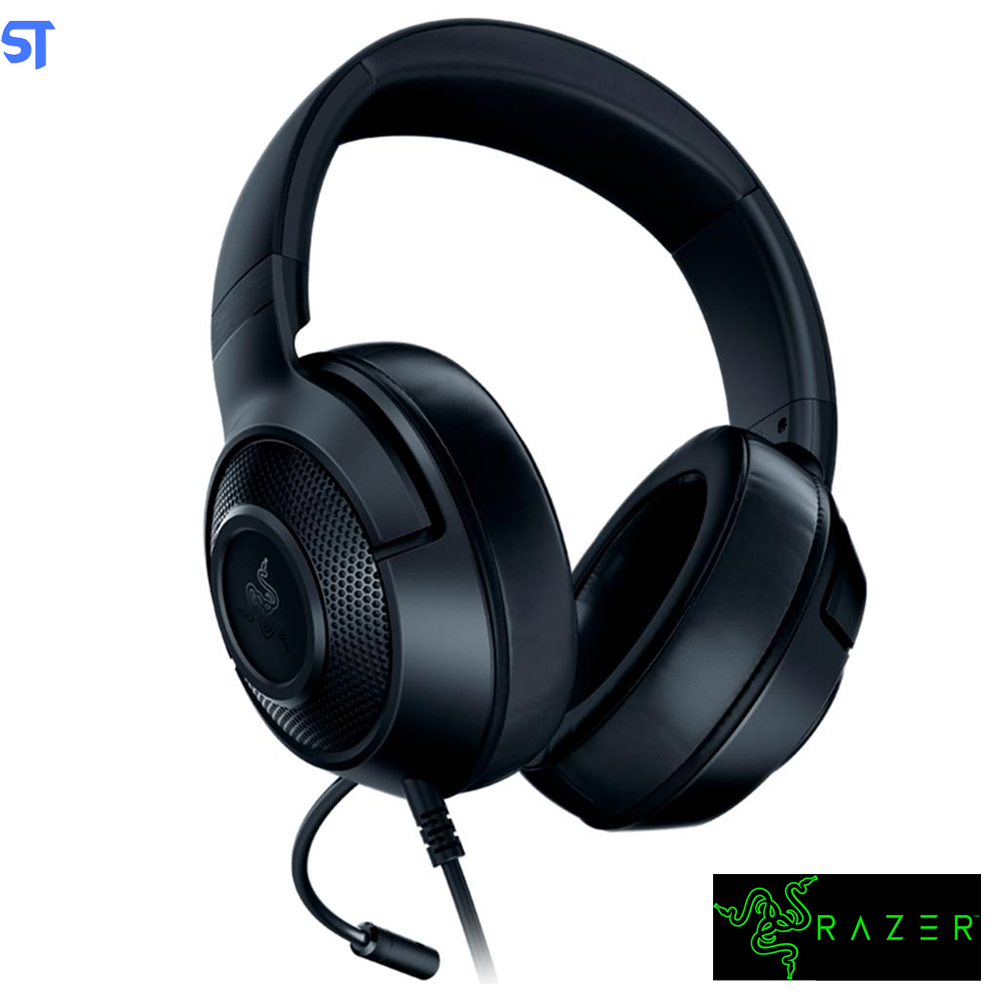 Headset Gamer Razer Kraken X Lite, P2, Surround 7.1 Drivers 40mm - RZ04-02950100-R381