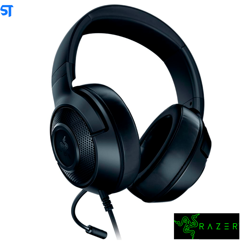 Headset Gamer Razer Kraken X Lite, P2, Surround 7.1 Drivers 40mm - RZ04-02950100-R381