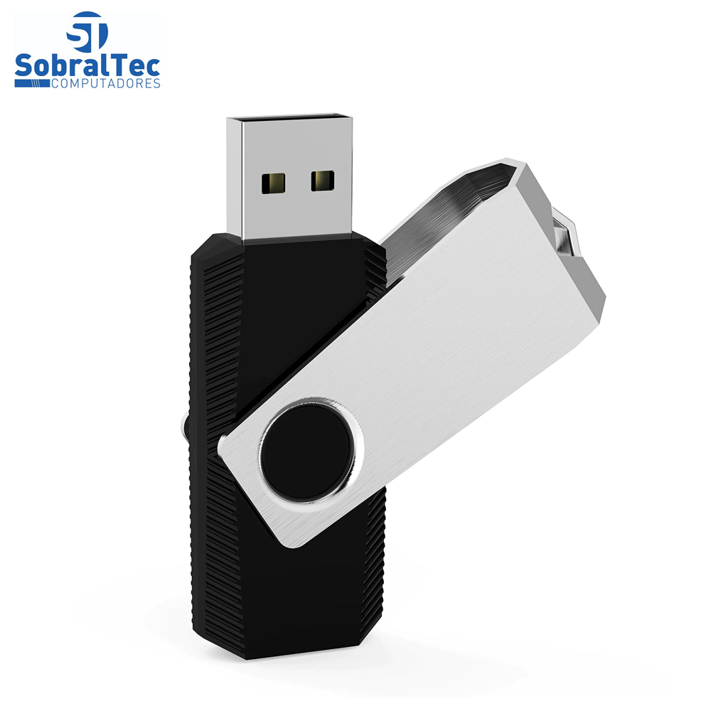 Pen Drive USB 2.0 De 16Gb Preto Kootion