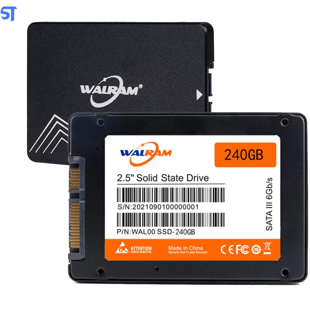 Computador Core i7-3770-HD SSD 240GB WALRAM-Memória Ram 8GB Kingston- Windows 10 - Gabinete 25BK