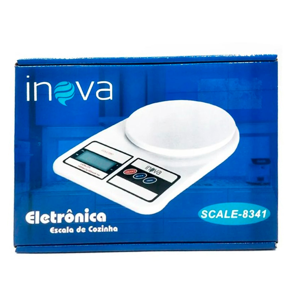 Balança Eletrônica Digital LCD De Alta Precisão Até 10 Kg Escala de Cozinha Scale 8341