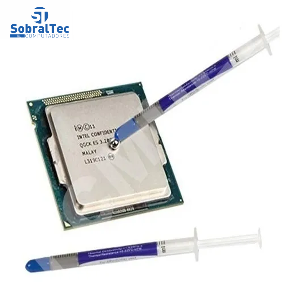 Pasta Térmica Prata Silver 1G Thermal Grease-HY510