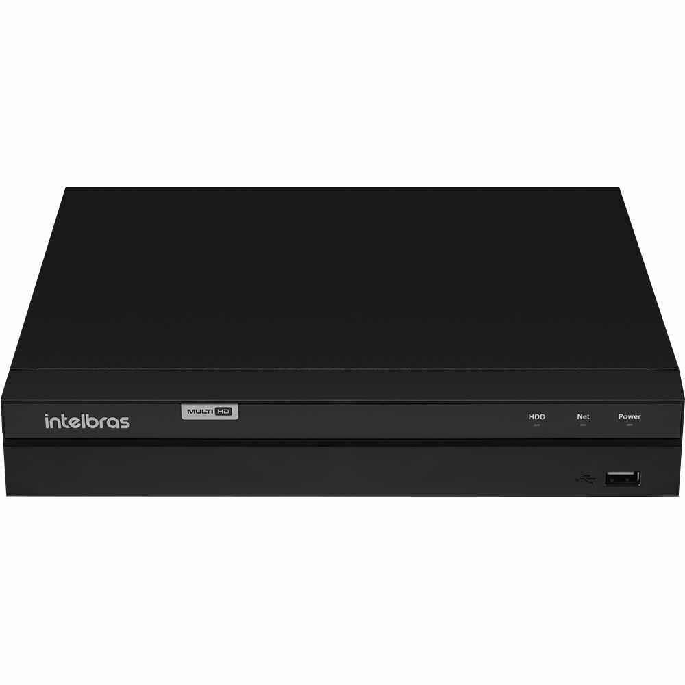 DVR Intelbras MHDX 1216 Gravador Digital 16 Canais Multi HD