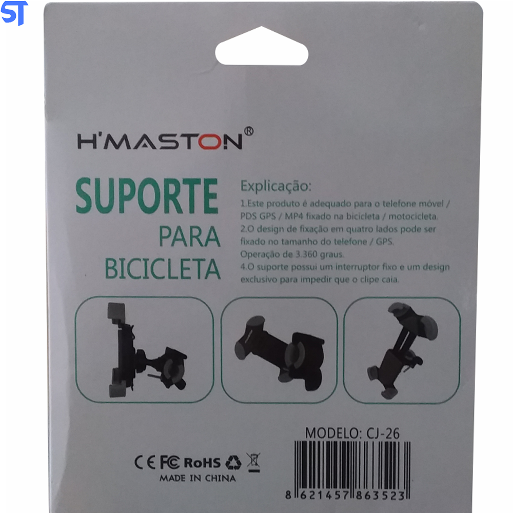 Suporte de Celular Para Bicicleta H'mAston CJ-26