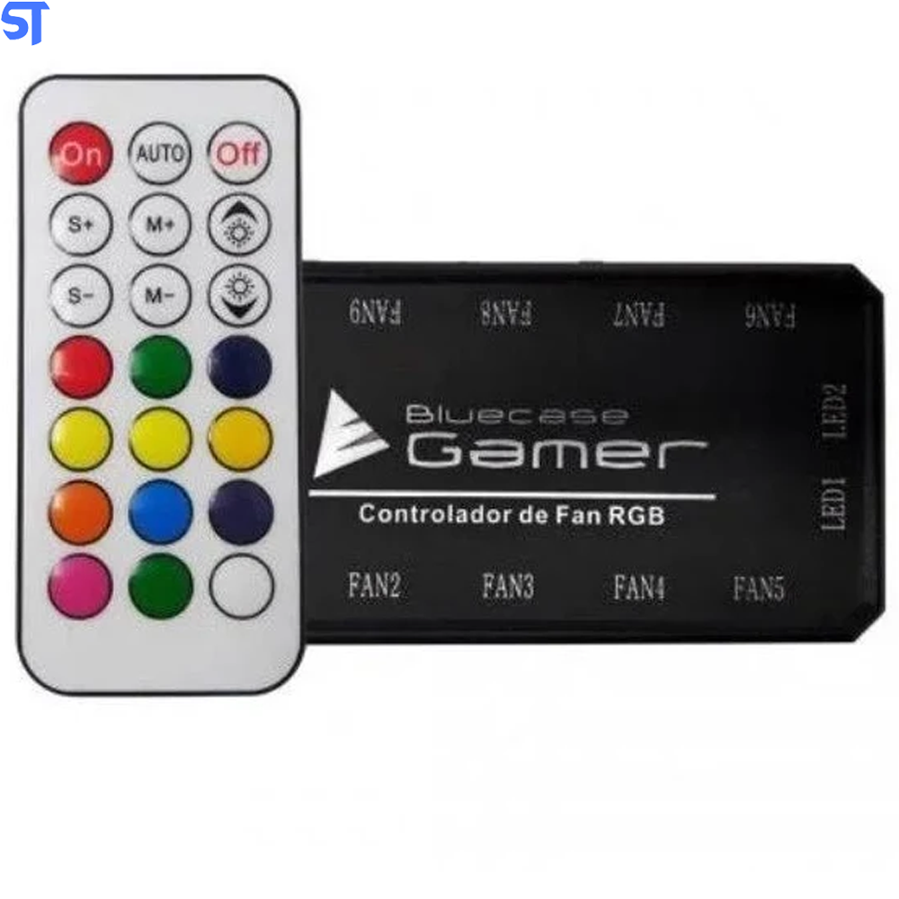 Controlador de FAN BCF-03 Bluecase - Bulk Com Controle Remoto