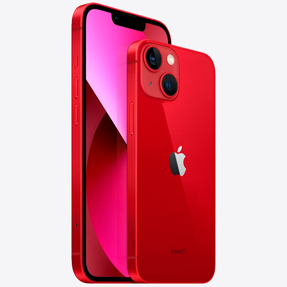 iPhone 13 Apple (128GB) Vermelho, Tela 6,1”, e Câmera Dupla 12MP - iOS