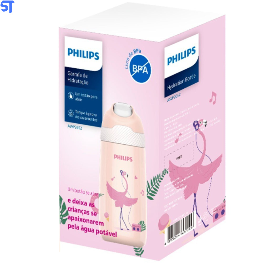 Garrafa Térmica Infantil Philips Flamingo 350ml AWP2652PK