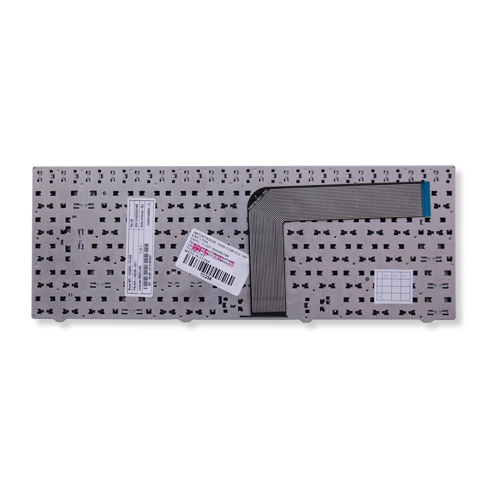 Teclado Com Moldura Notebook Positivo Master N40i