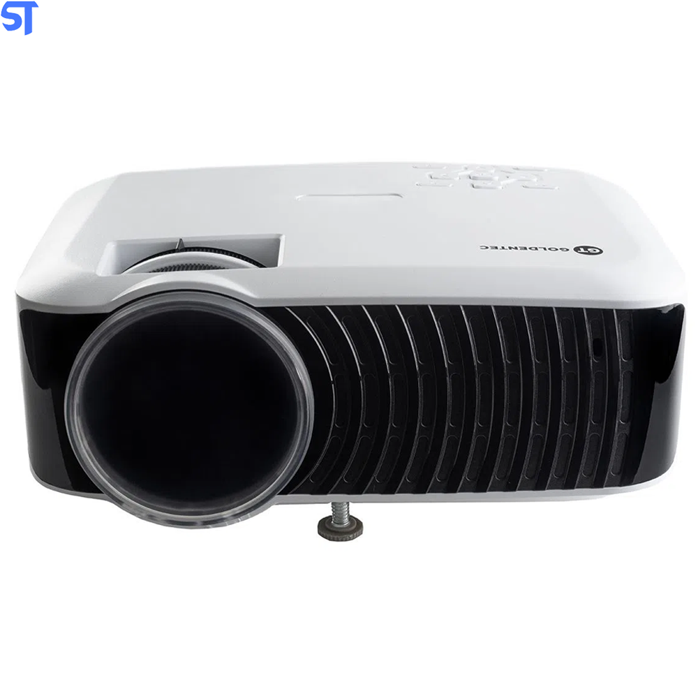 Projetor HD 2000 Lumens com HDMI, AV, VGA, USB e SD Card Goldentec GT2000