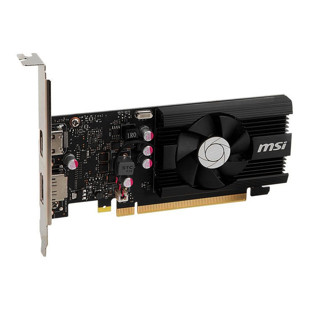 Placa de Vídeo MSI LP OC NVIDIA GeForce GT-1030 4GB - 912-V812-001