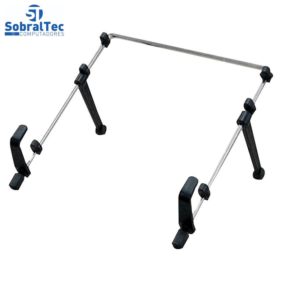 Suporte de Mesa Para Notebook Nt Multi Preto Multivisao