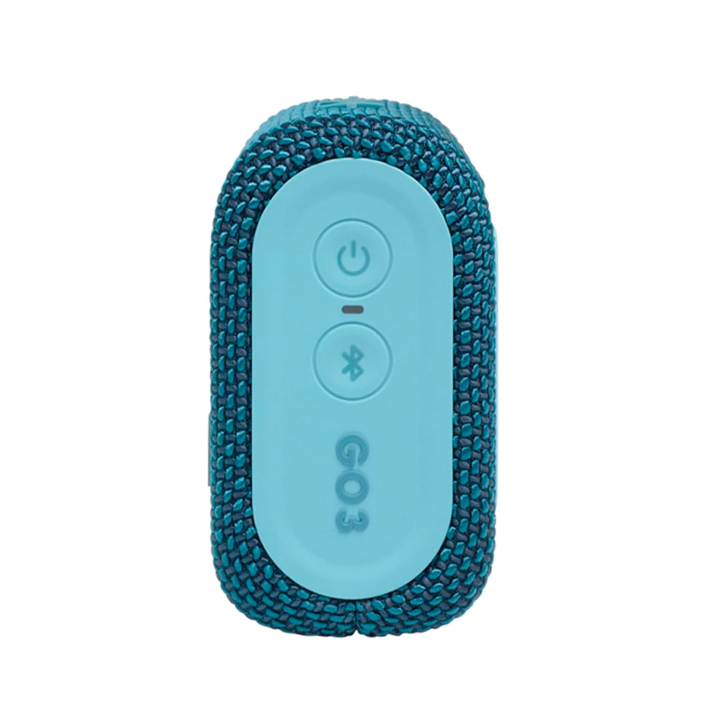 Caixa de Som Portátil JBL GO 3 Bluetooth 5.1 À Prova D'água e Poeira IP67 Azul