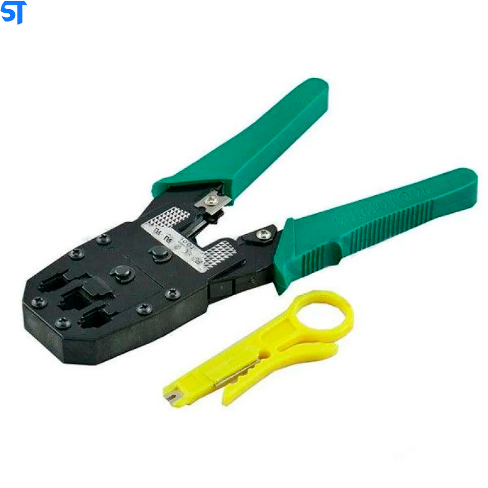 Alicate Profissional Para Crimpagem de Rede RJ45 E RJ11 Knup KP-AL0001