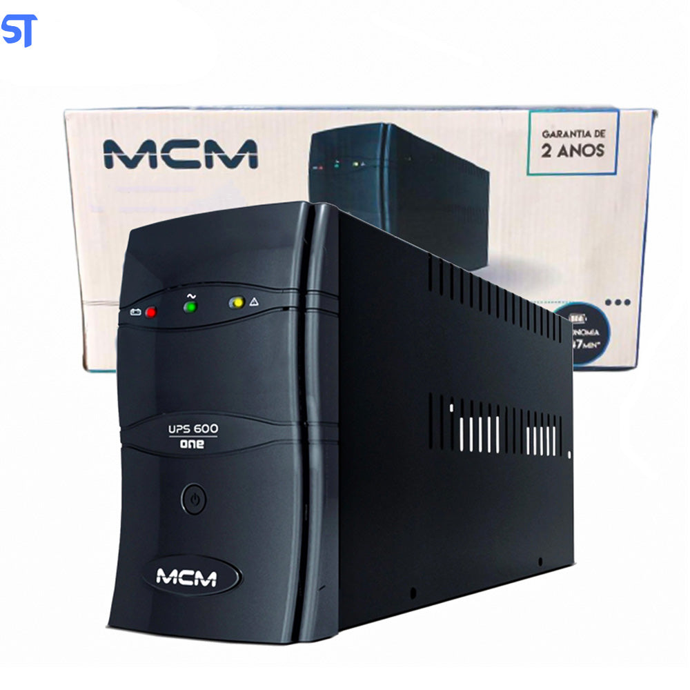 Nobreak UPS 600VA One 3.1 Trivolt/115V MCM Com 4 Tomadas
