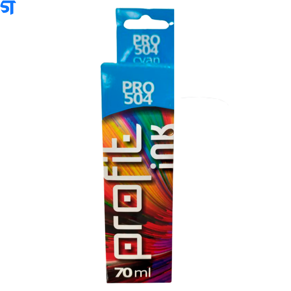 Refil Tinta Corante Epson-Hp 504 Profit Cyano 70ml