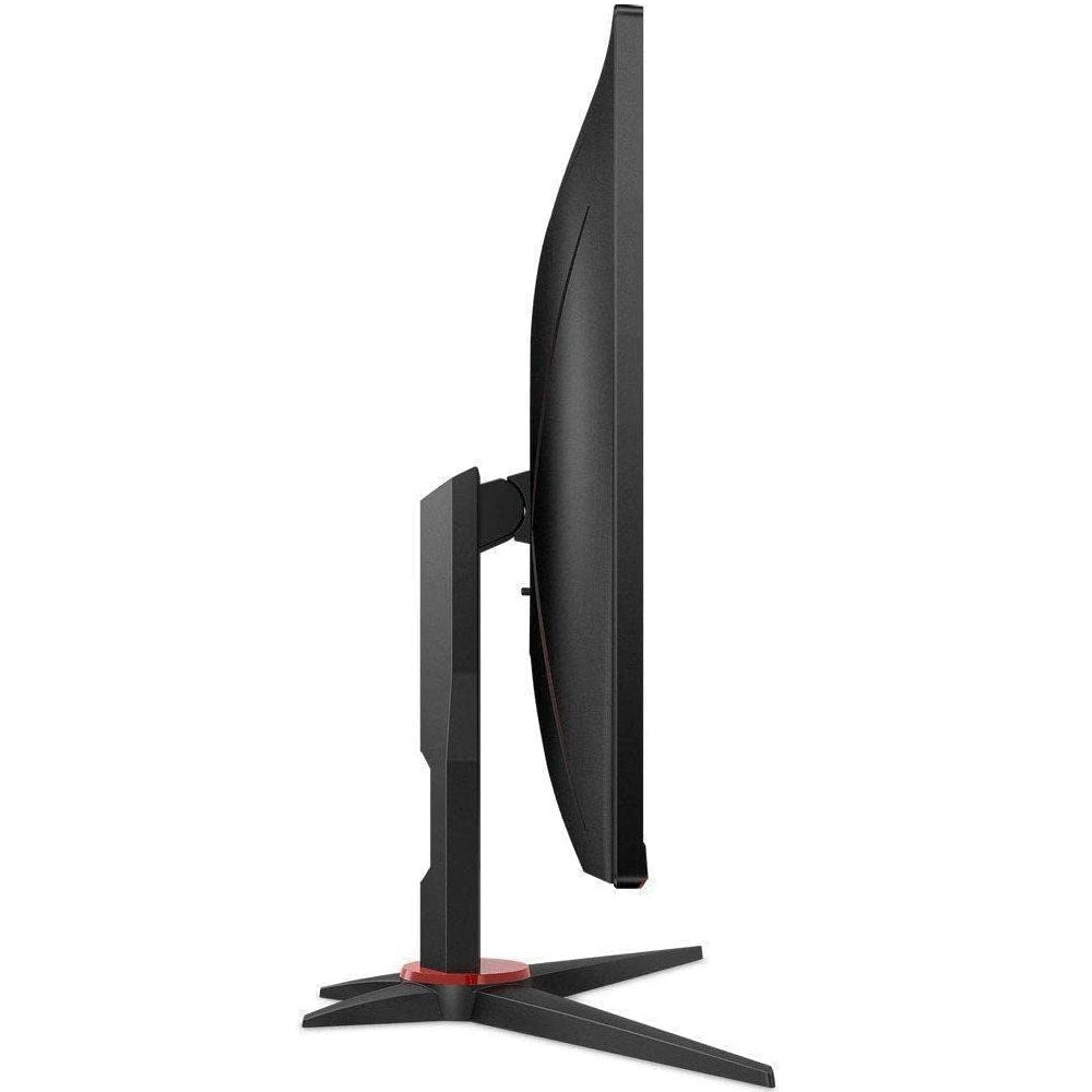 Monitor 24" Gamer AOC 24G2SE Full HD AMD FreeSync Premium Pro 165Hz 1ms Preto e Vermelho