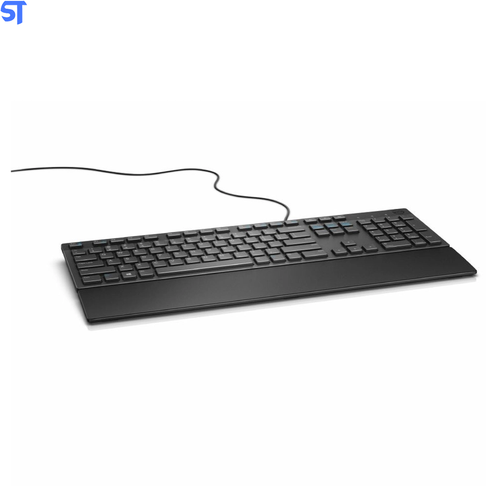 Teclado Multimídia USB Dell KB216 Alfanumérico de 107 Teclas, Padrão PTBR