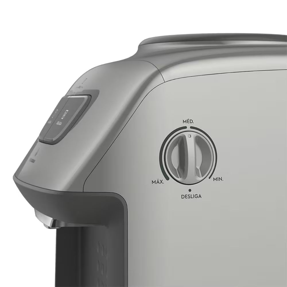 Bebedouro de Água Gelada Fria e Natural Eletrolux, Com Compressor, Controle de Temperatura Para Galão BC21X 220V Cinza