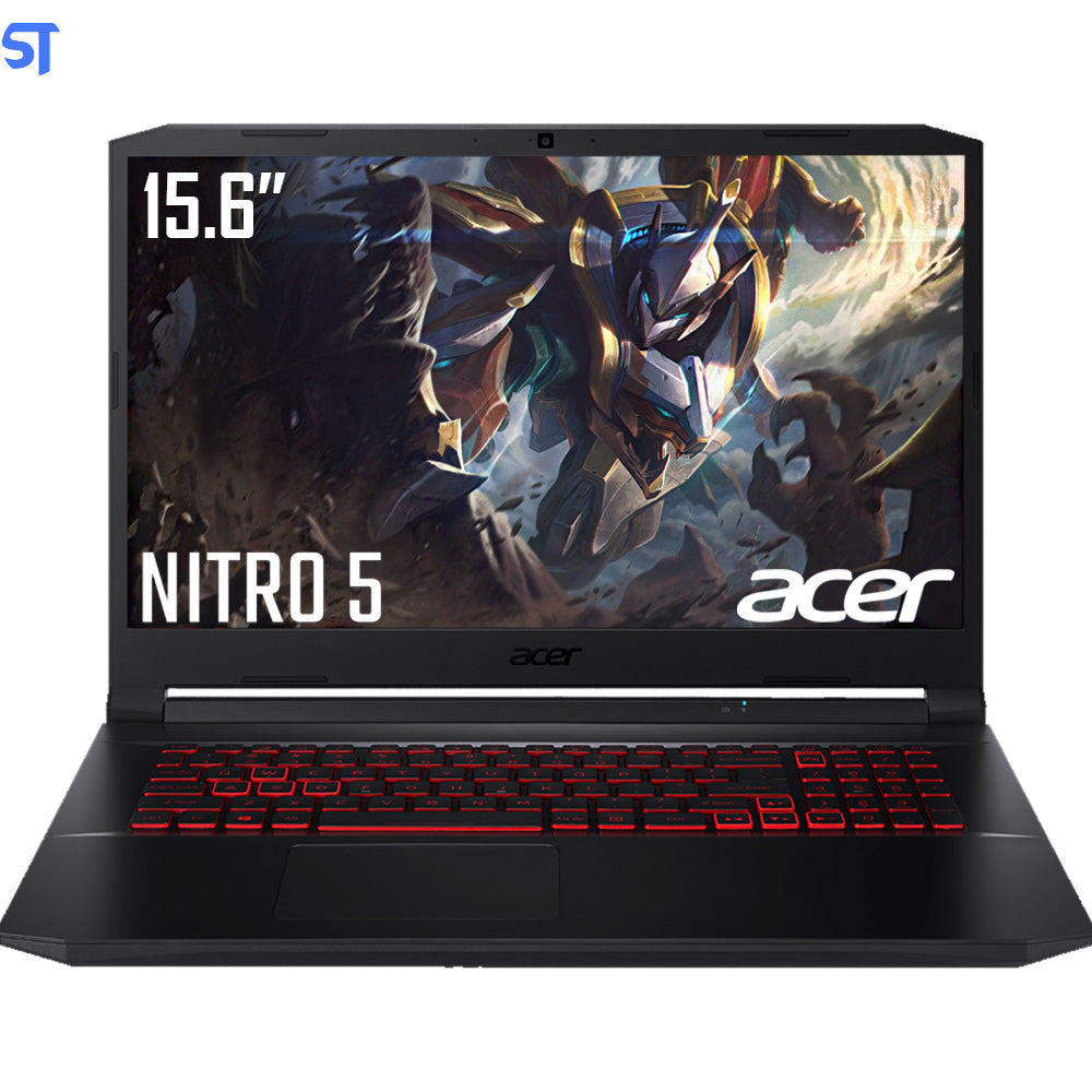 Notebook Gamer Acer Nitro Ryzen 5-5600H, 8GB RAM, GTX 1650, SSD 512GB, 15.6 Full HD, Windows 11, Preto - AN515-45-R91A