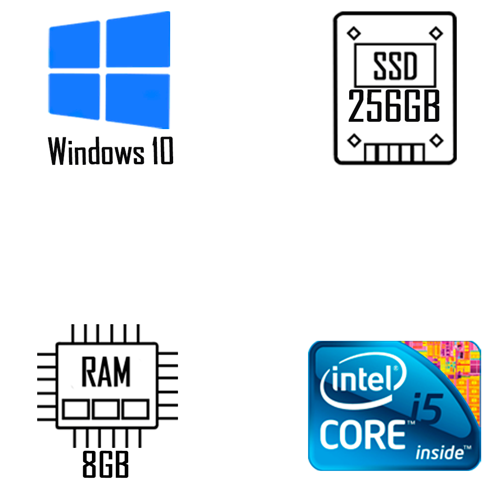 Computador Intel Core  i5- 3470  -HD SSD 256GB- Memória Ram DDR3 8GB -SobralTec