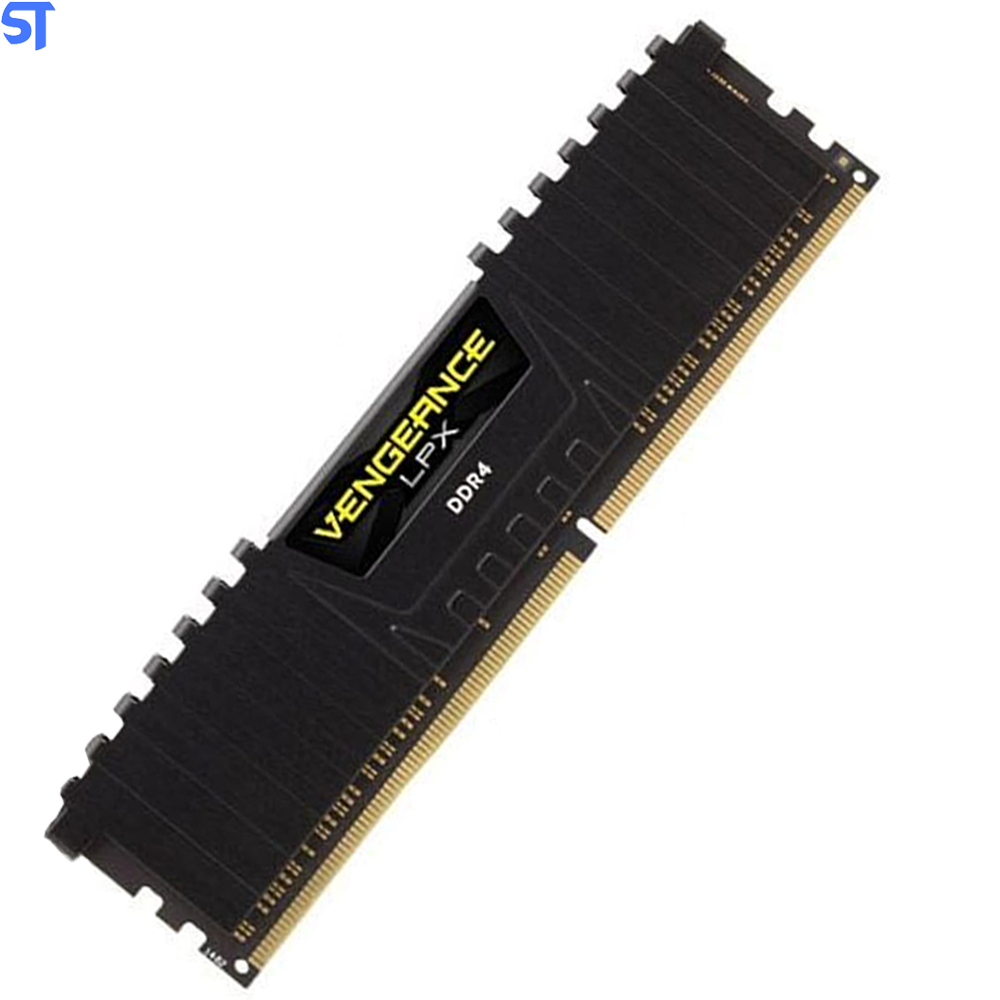 Memória Ram Gamer Desktop 4GB 2400Mhz Vengeance Lpx Black Cmk4gx4m1a2400c14 - Corsair