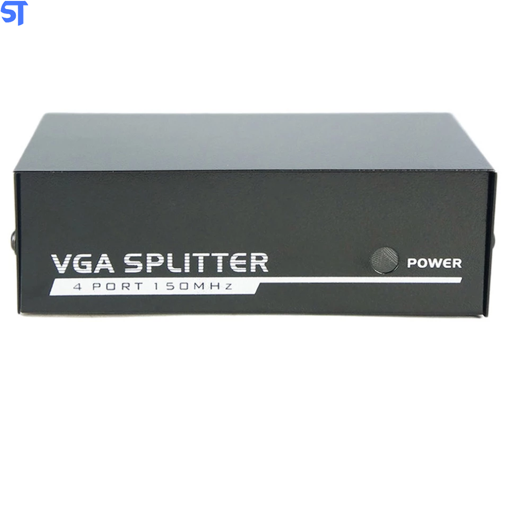 Switch VGA Splitter 4 Saídas 1 entrada VGA 150Mhz Para Monitor e Projetor- Onleny