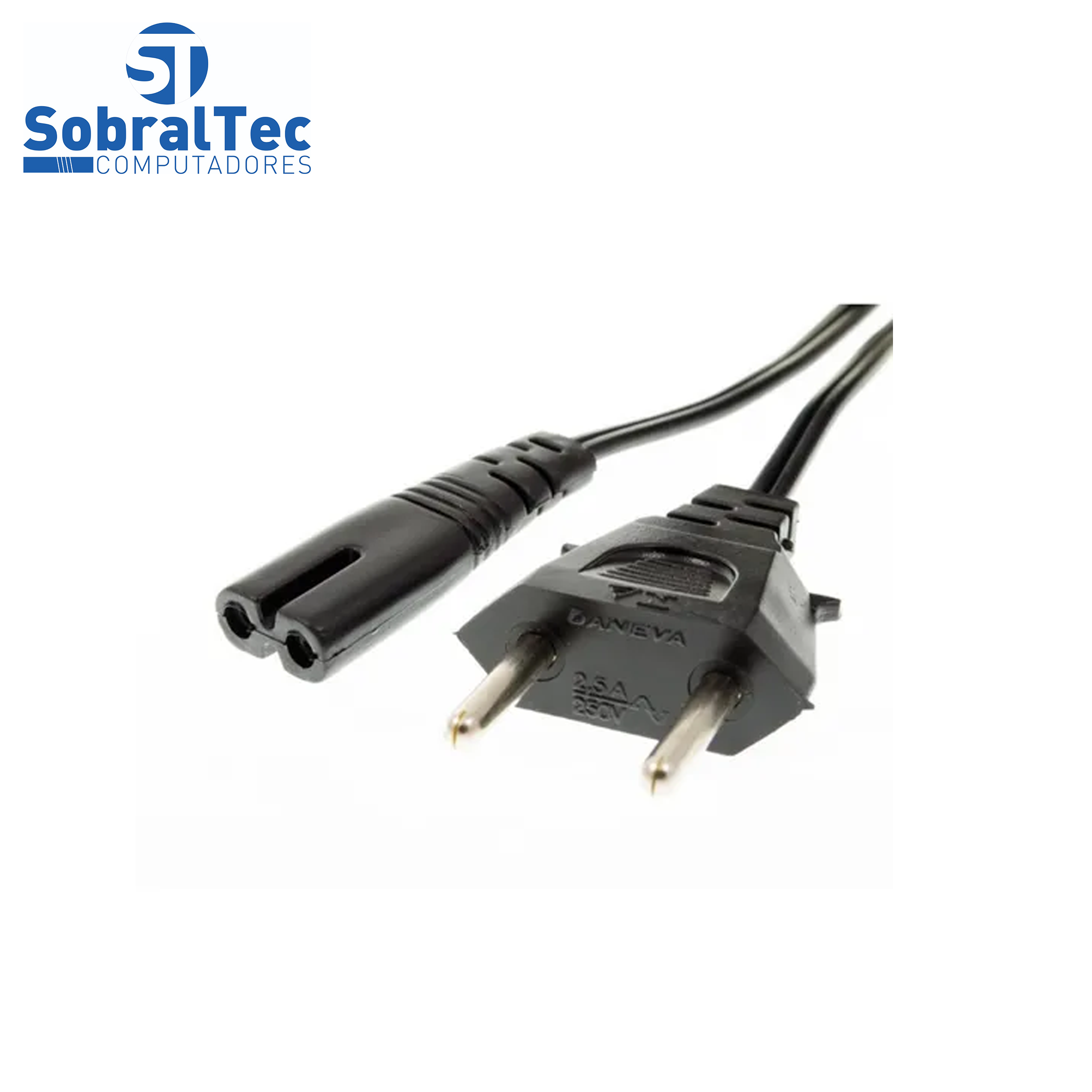 Cabo de Forca  1.5m Notebook Bipolar