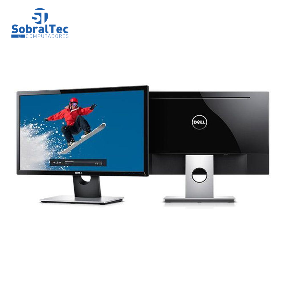 Monitor Full HD LED Dell 22 Widescreen  Vga Hdmi 21,5 SE2216H Preto