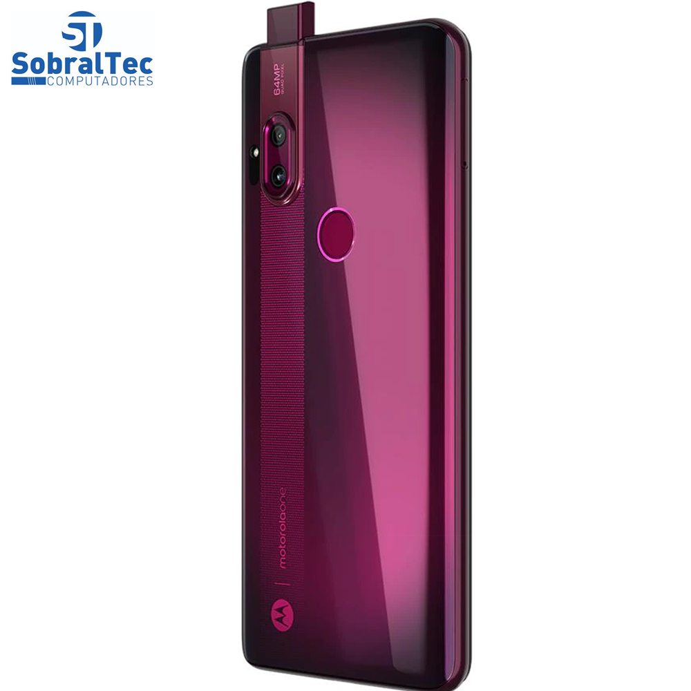 Smartphone Motorola One Hyper Rosa Boreal 128GB, Tela Total Vision 6.5”, Câmera Traseira Dupla, Câmera Selfie Pop-Up de