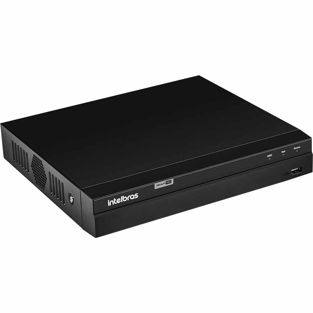 DVR Intelbras MHDX 1216 Gravador Digital 16 Canais Multi HD